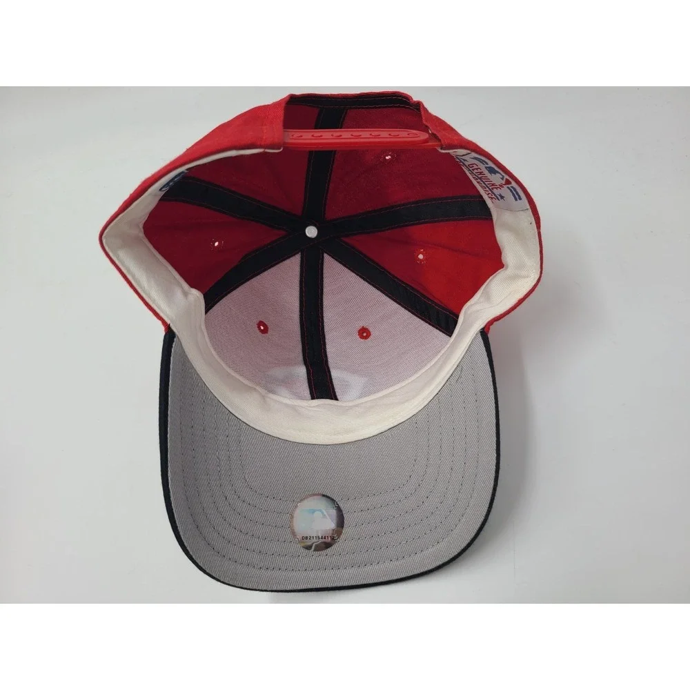 Vintage Youth Cincinnati Reds New Era Snapback Hat Cap MLB Baseball Red‎ Black